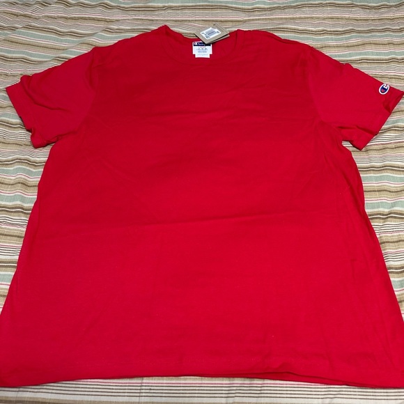 Champion Other - Champion Men's Bright Red Short Sleeve Tee